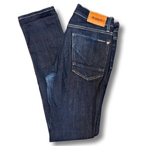 Hudson Axl Skinny Fit Jeans (Men’s), Size 29, Dark Blue Denim